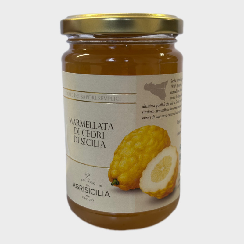 Marmellata di Cedri di Sicilia Agrisicilia gr360